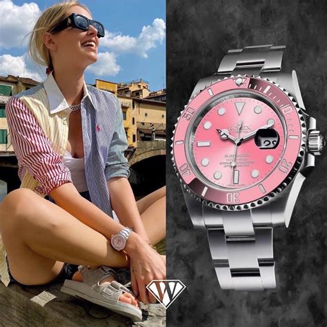 chiara ferragni rolex watch|women wearing Rolex watches.